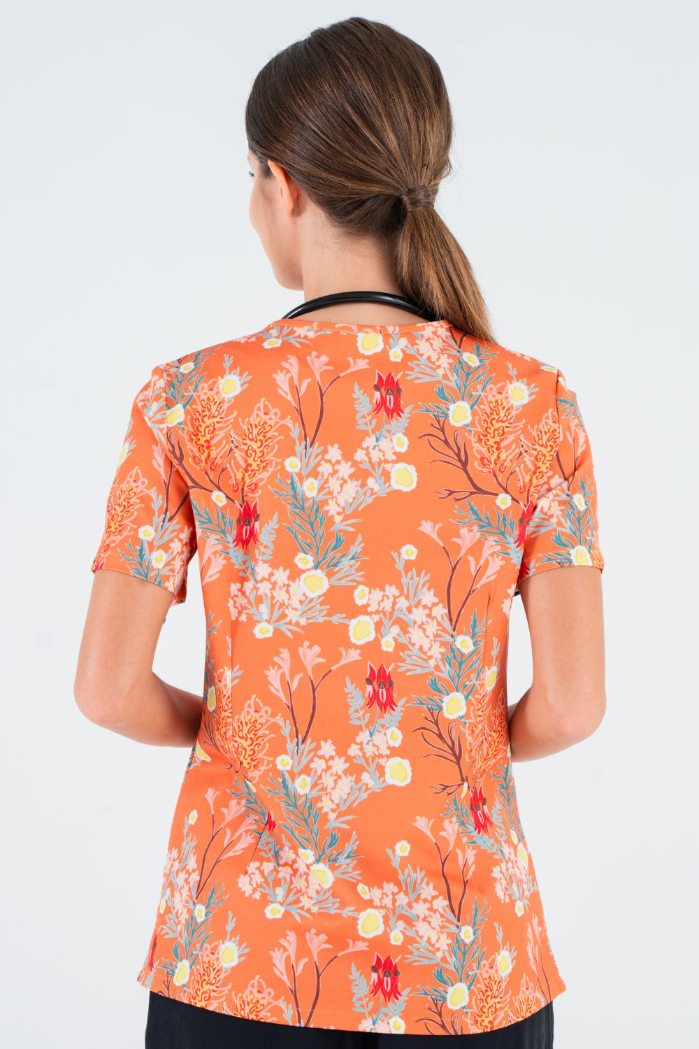 Sunburnt Country Women’s 3-Pocket Scrub Top