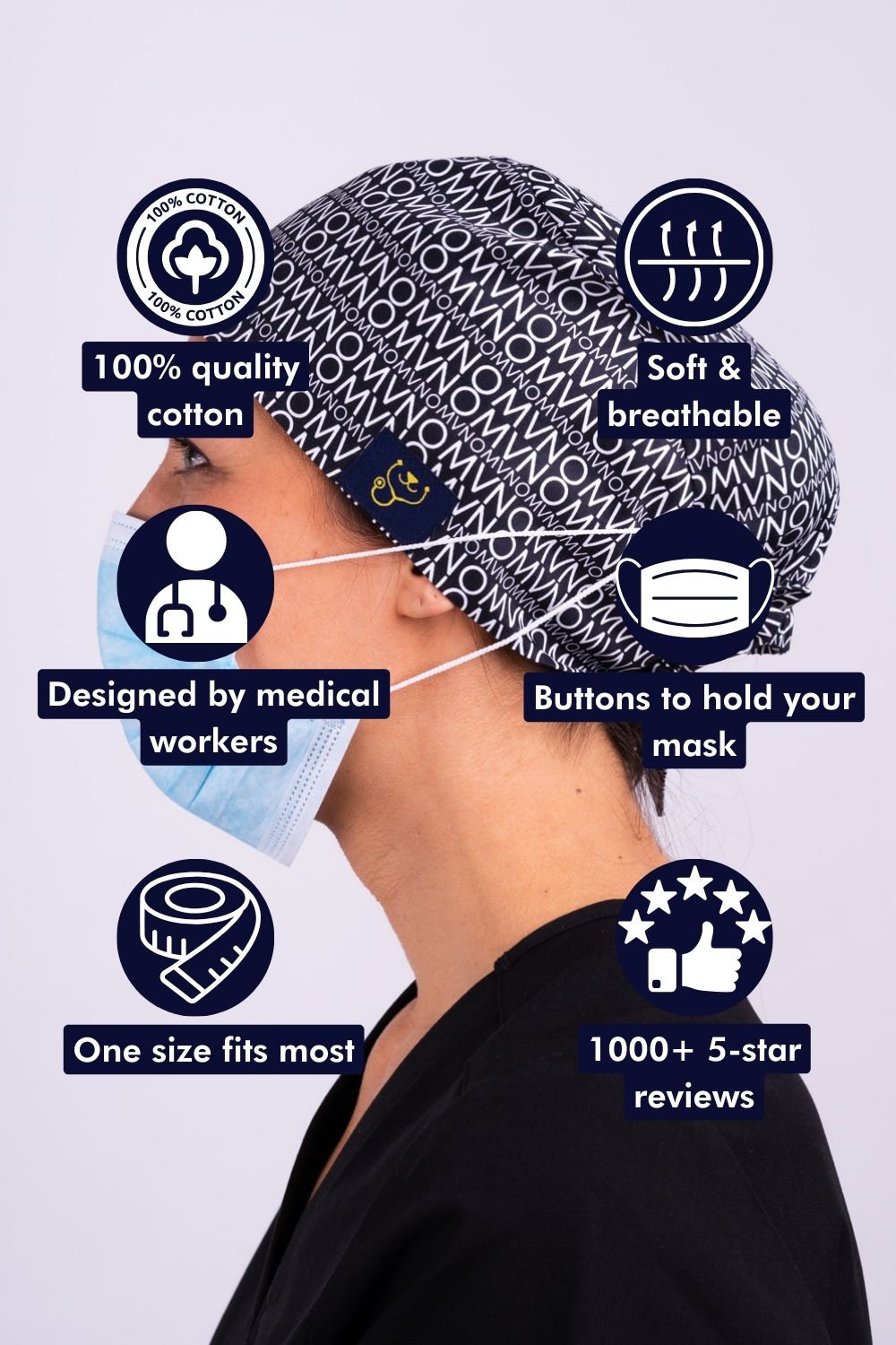 Not One More Vet — Classic Scrub Cap