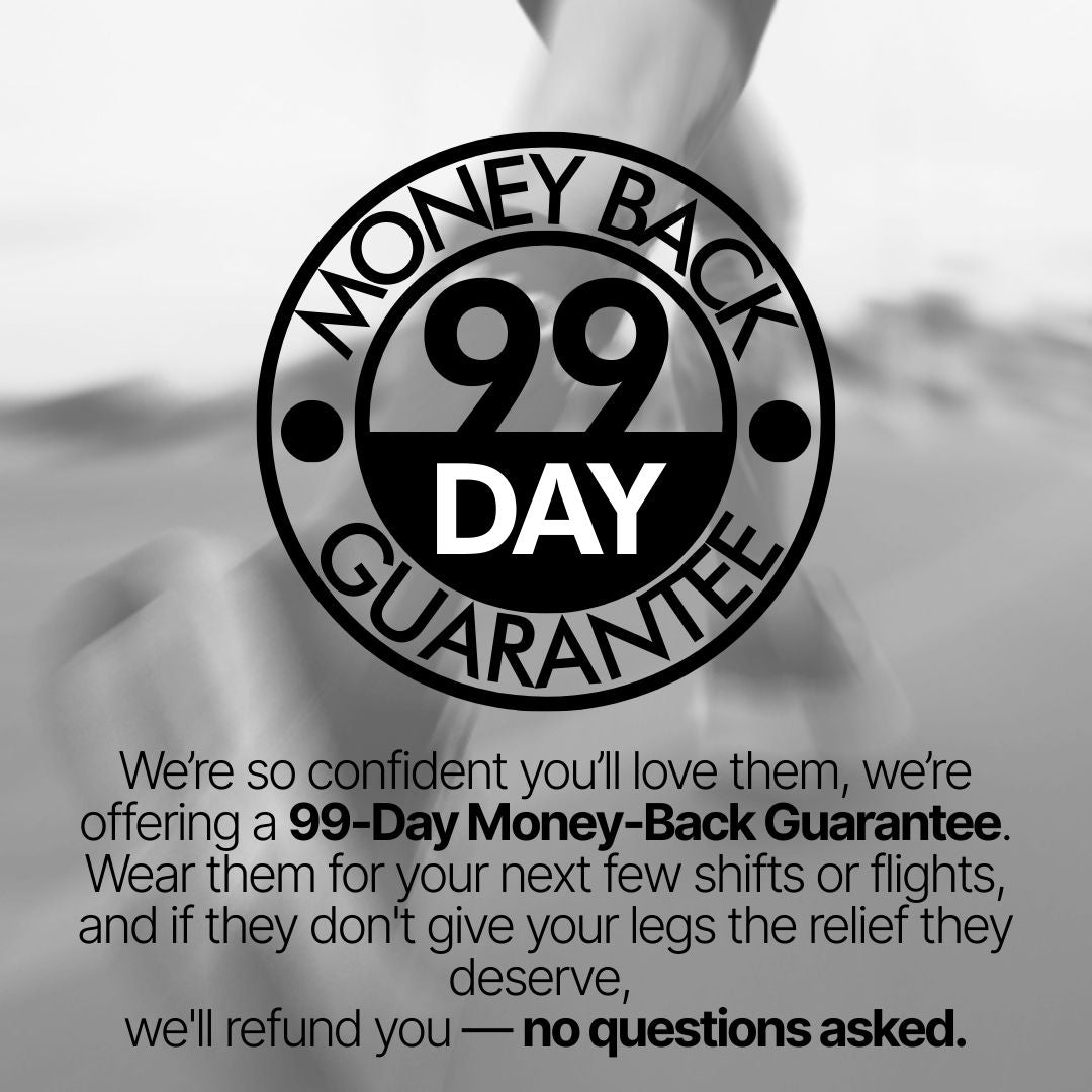 Grey Performance Compression Socks