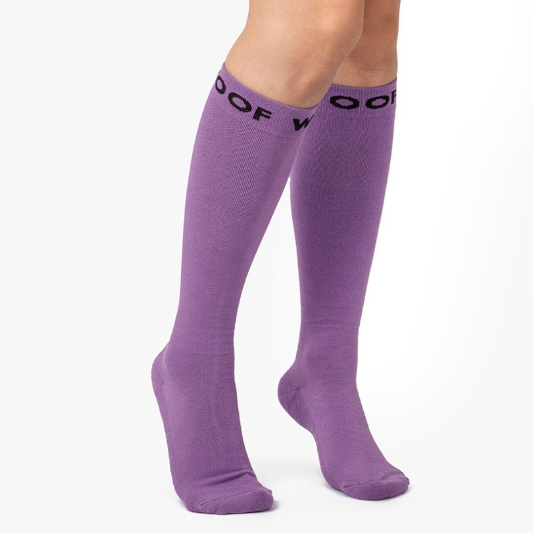 Lavender Bamboo Compression Socks (Old Sizing)
