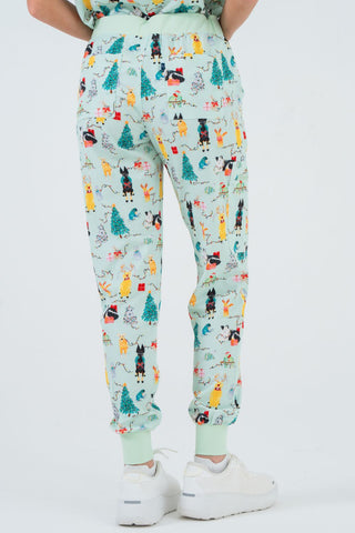 Christmas Tails Women’s 6-Pocket Joggers