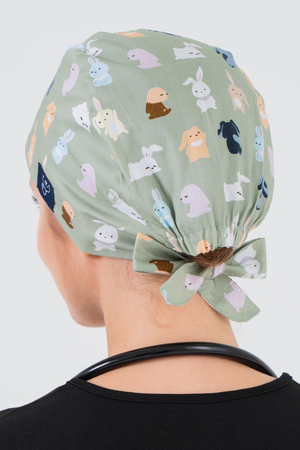 Bunnies Scrub Cap