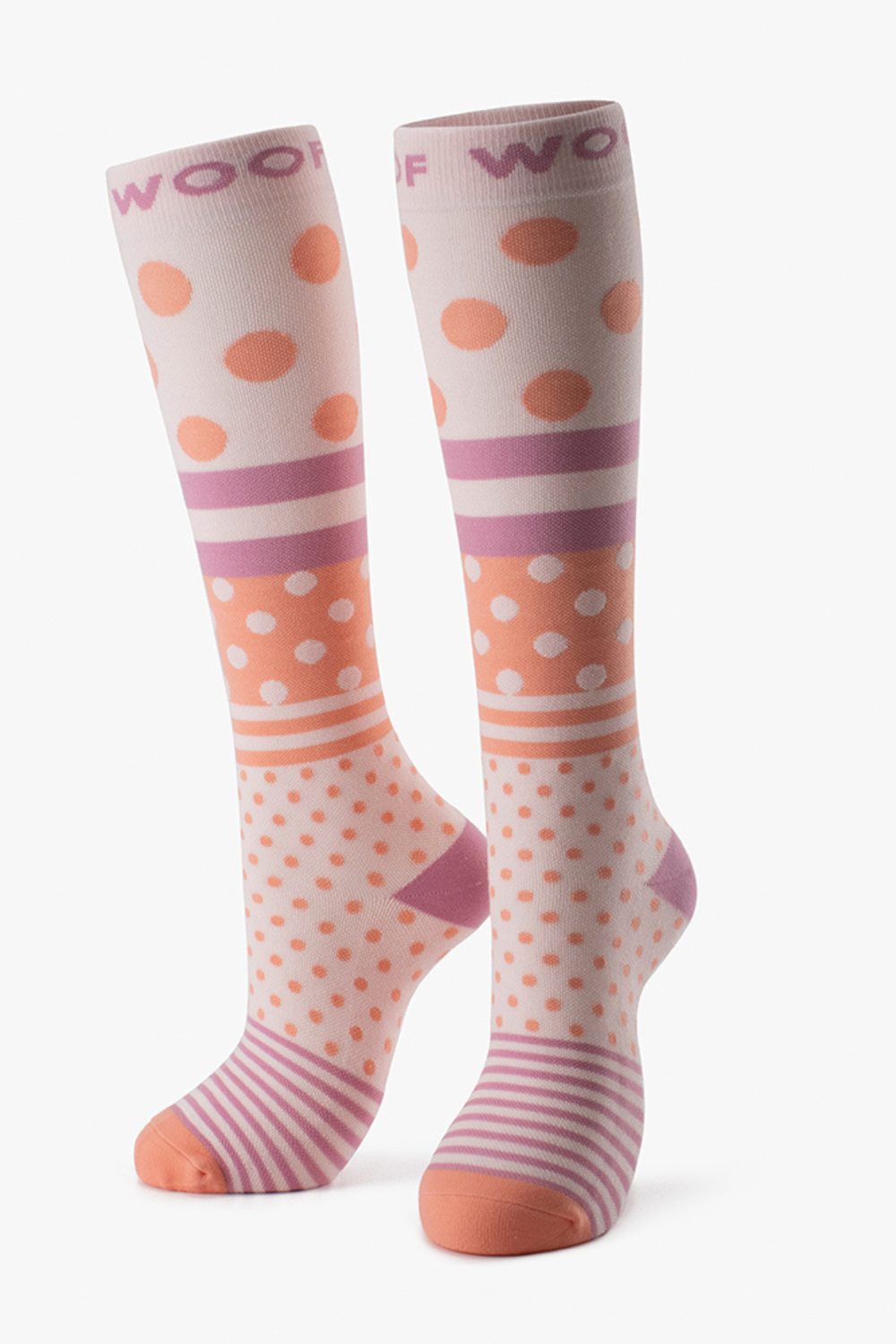 Pattern Party Bamboo Compression Socks 6 Pack