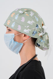 Bunnies Scrub Cap