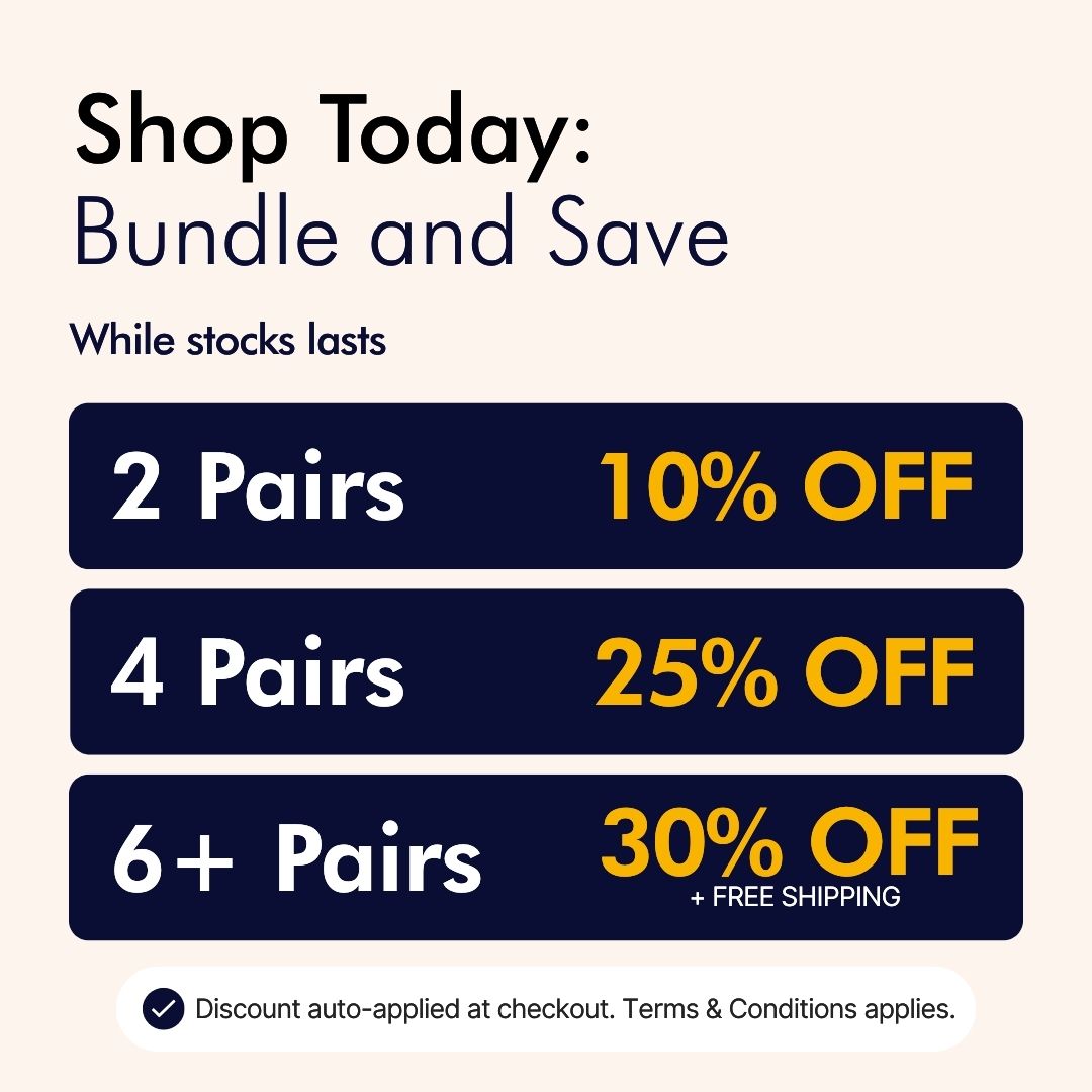Pastel Blue Bamboo Compression Ankle Socks