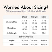 Pinstripe Bamboo Compression Socks