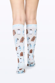I'm Just a Baby Penguin Bamboo Compression Socks