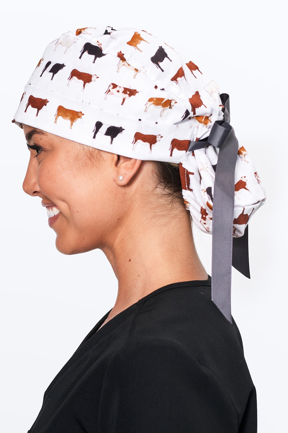 Cows Scrub Cap