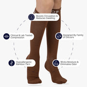 Nude 3 Bamboo Compression Socks